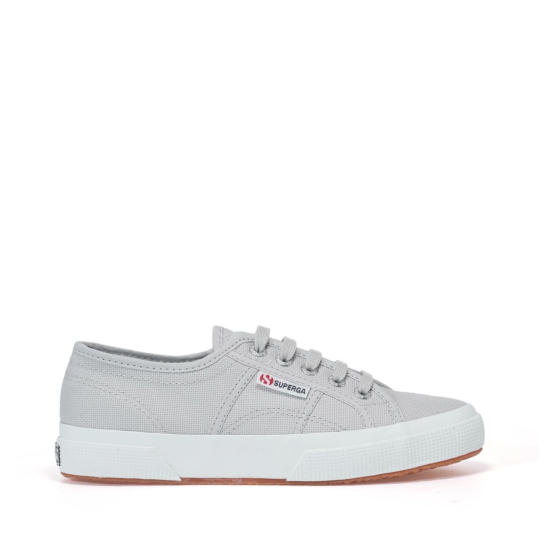 Klassische Unisex-Sneaker in Grau mit Obermaterial aus Baumwolle 01