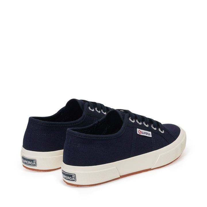 Klassische blaue Unisex-Sneaker mit Obermaterial aus Baumwolle 3