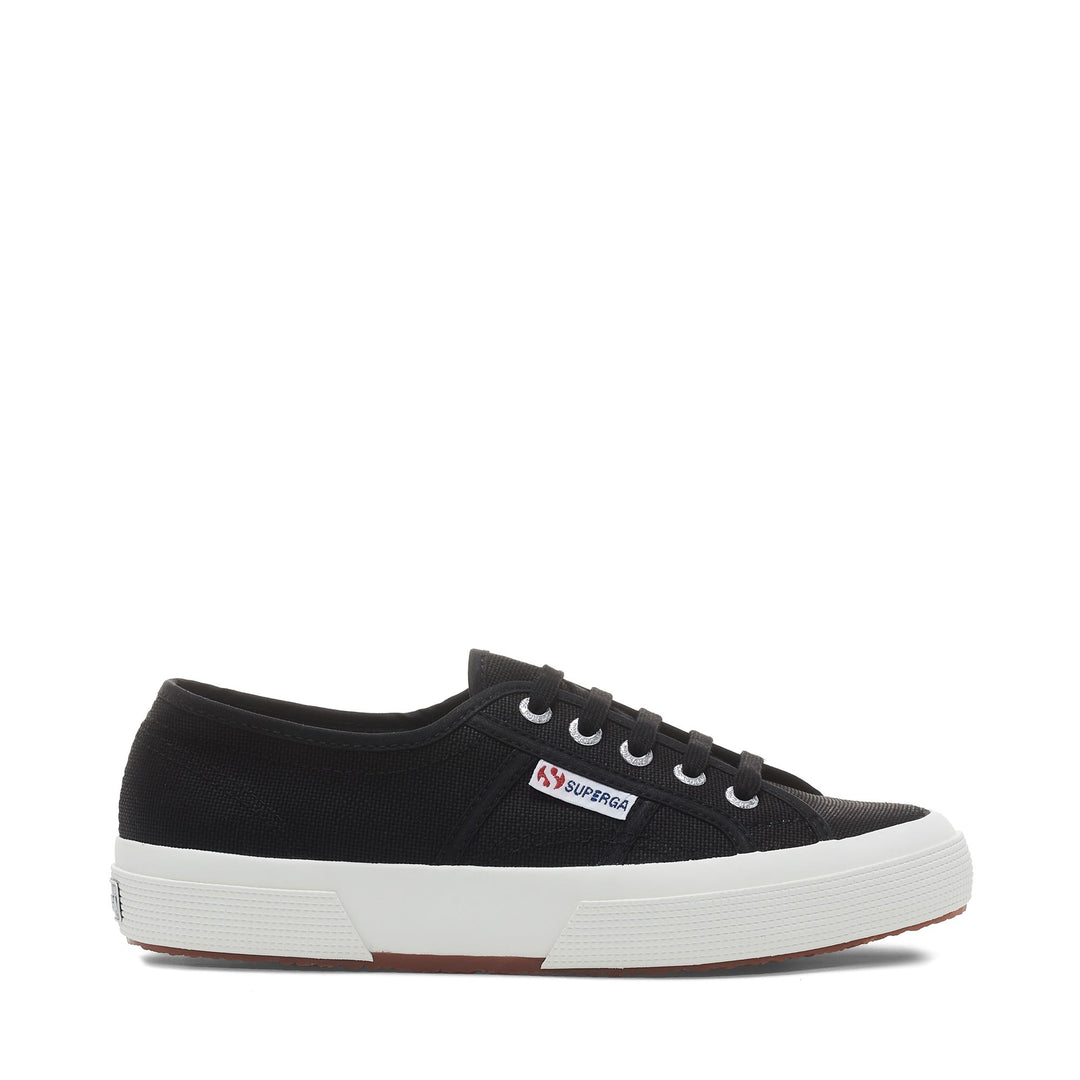 Klassische schwarze Unisex-Sneaker mit Obermaterial aus Baumwolle 01