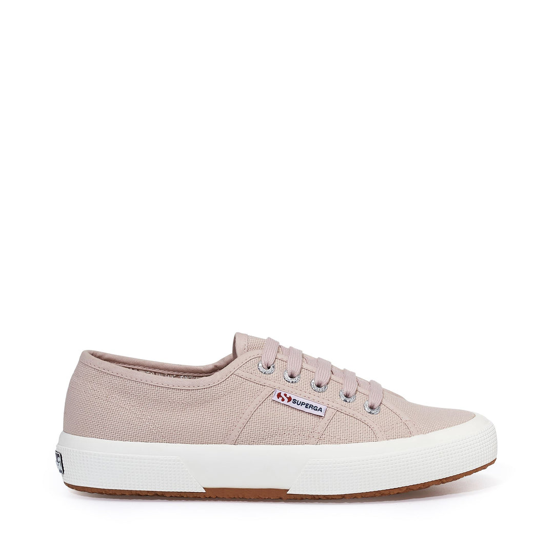 Klassische Unisex-Sneaker in Rosa mit Obermaterial aus Baumwolle 01
