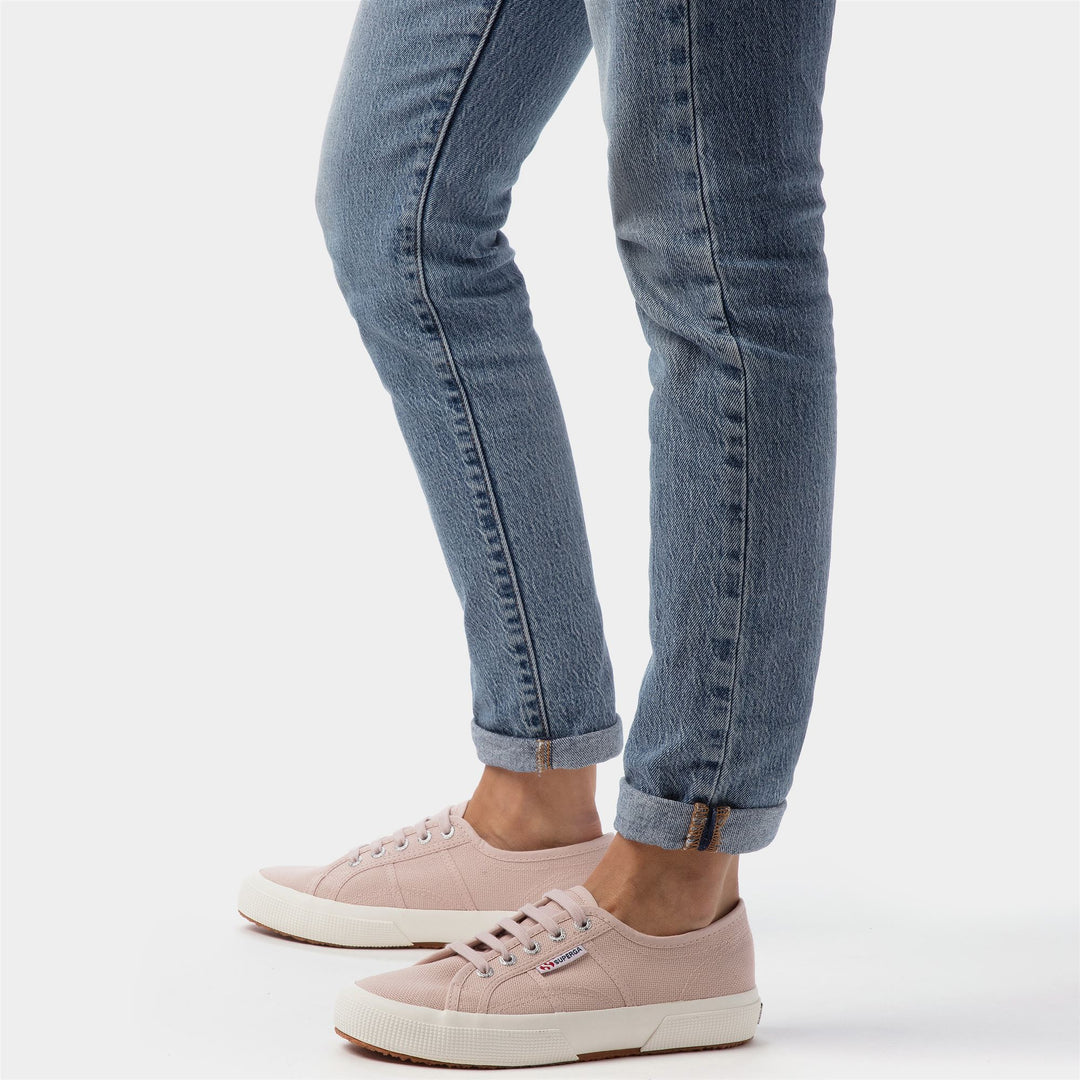 Classic Unisex Sneakers in Pink with Cotton Upper main