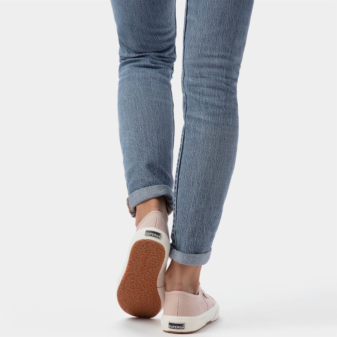 Classic Unisex Sneakers in Pink with Cotton Upper main