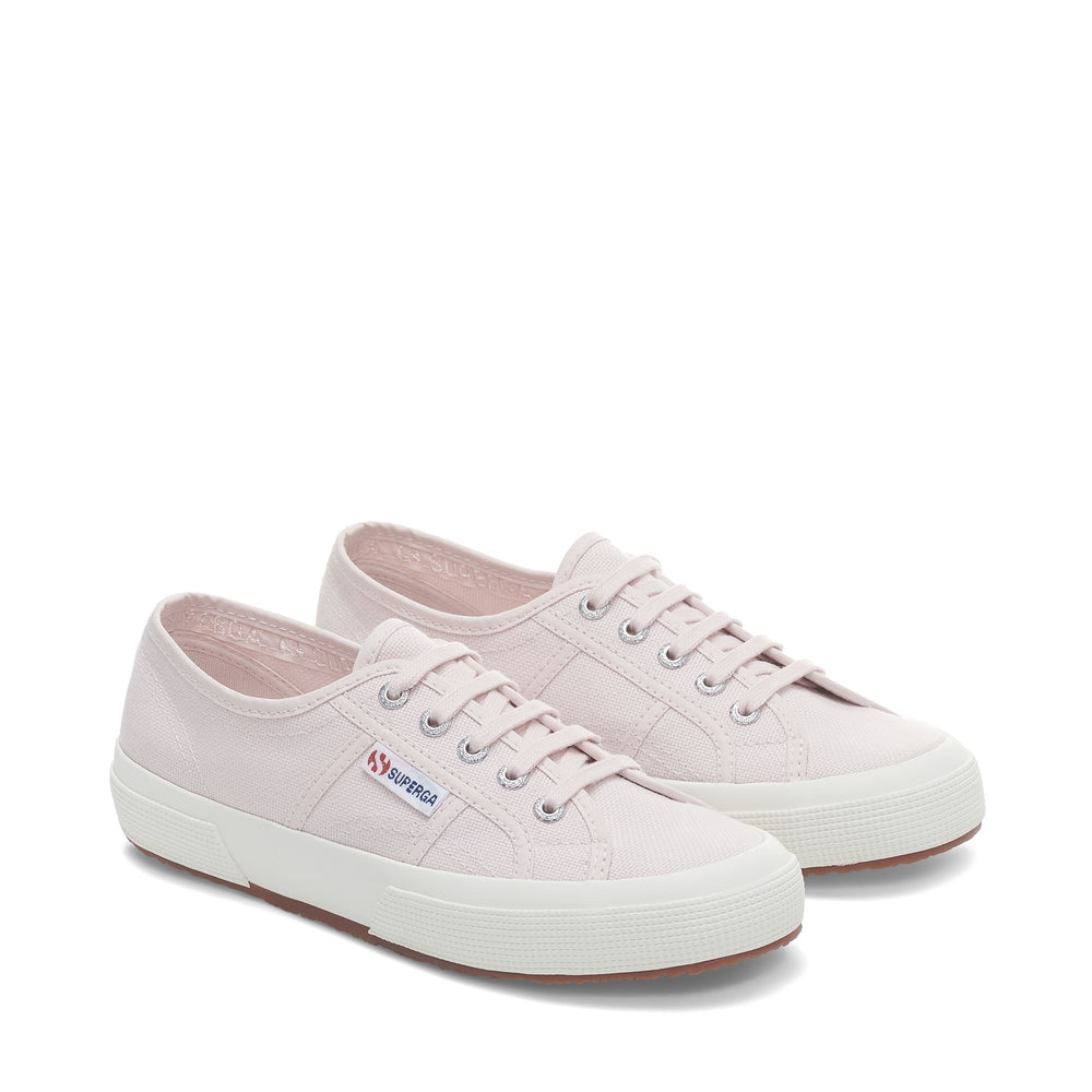 Zapatillas Clásicas Unisex en Rosa con Parte Superior de Algodón 02