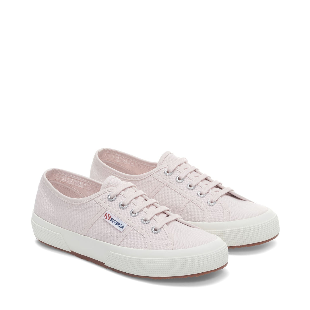 Sneakers Classiche Unisex Colore Rosa con Tomaia in Cotone main