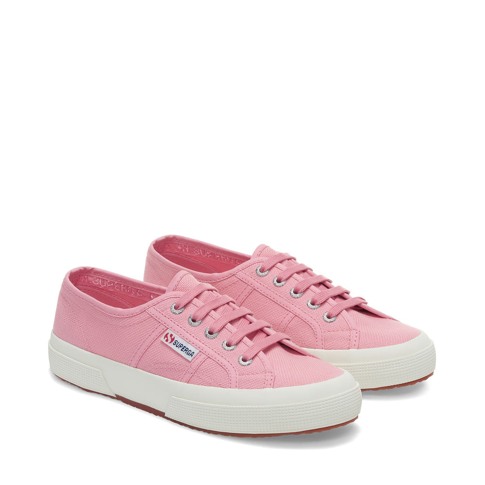 Klassische Unisex-Sneaker in Rosa mit Obermaterial aus Baumwolle 02