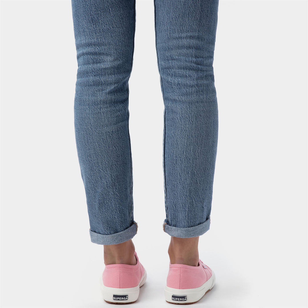 Classic Unisex Sneakers in Pink with Cotton Upper main