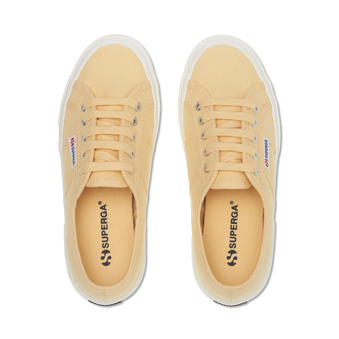 Unisex Classic Yellow Sneakers with Cotton Upper main