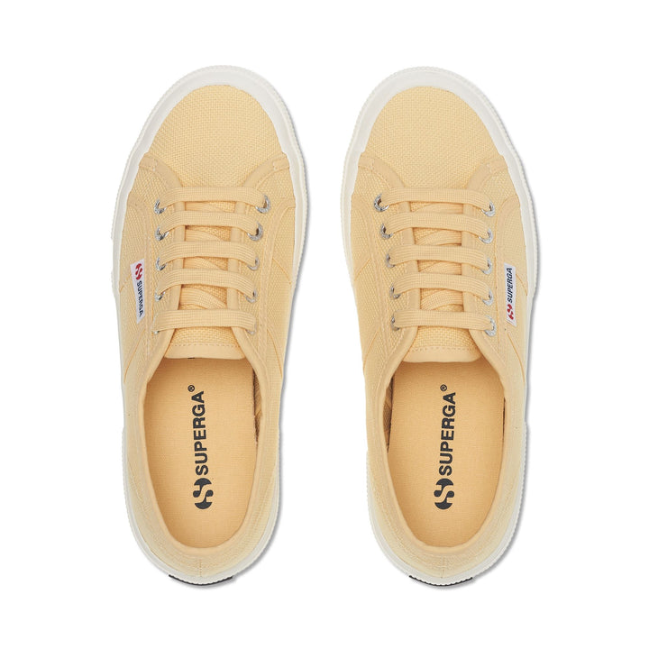 Unisex Classic Yellow Sneakers with Cotton Upper 4