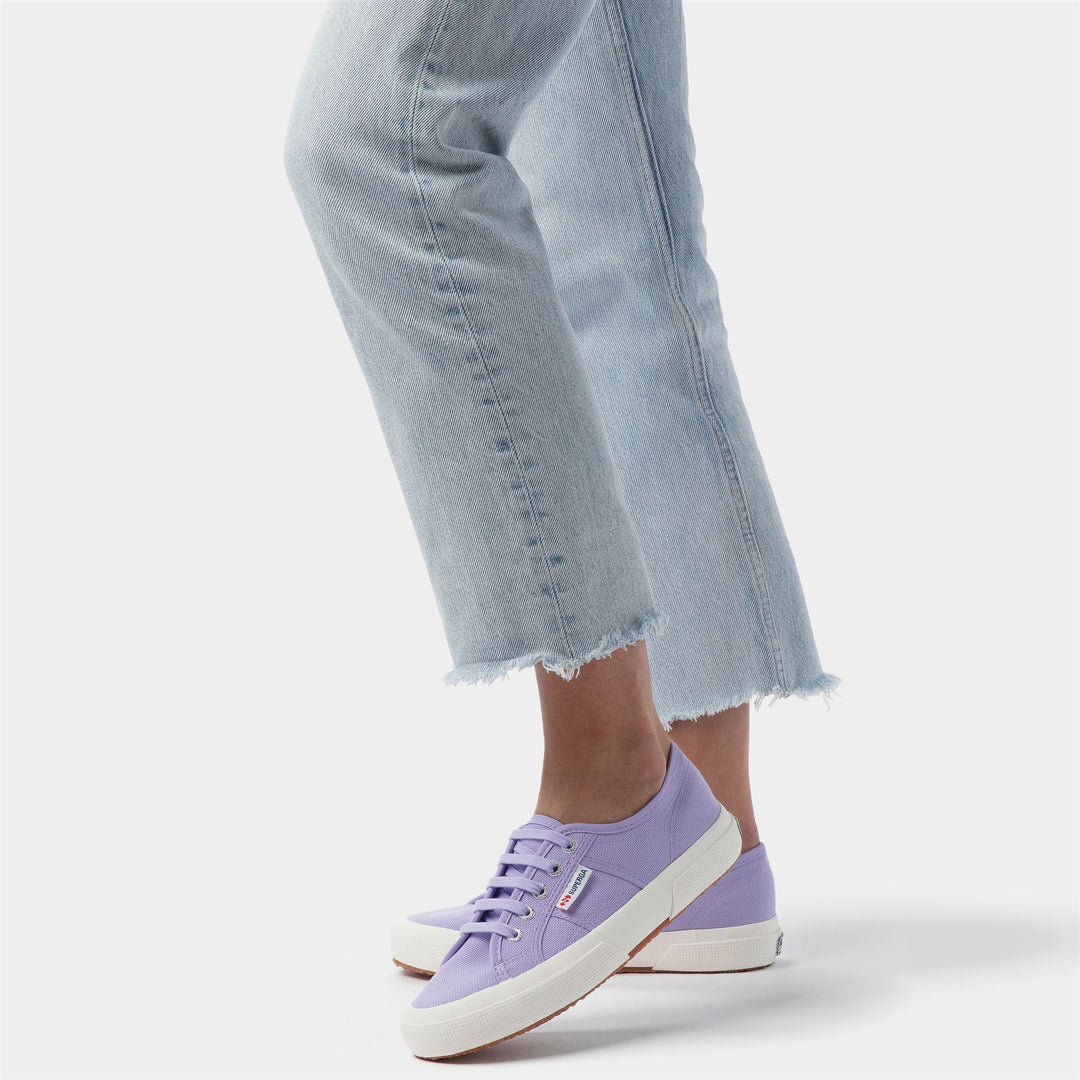 Classic Unisex Sneakers in Lilac with Cotton Upper main