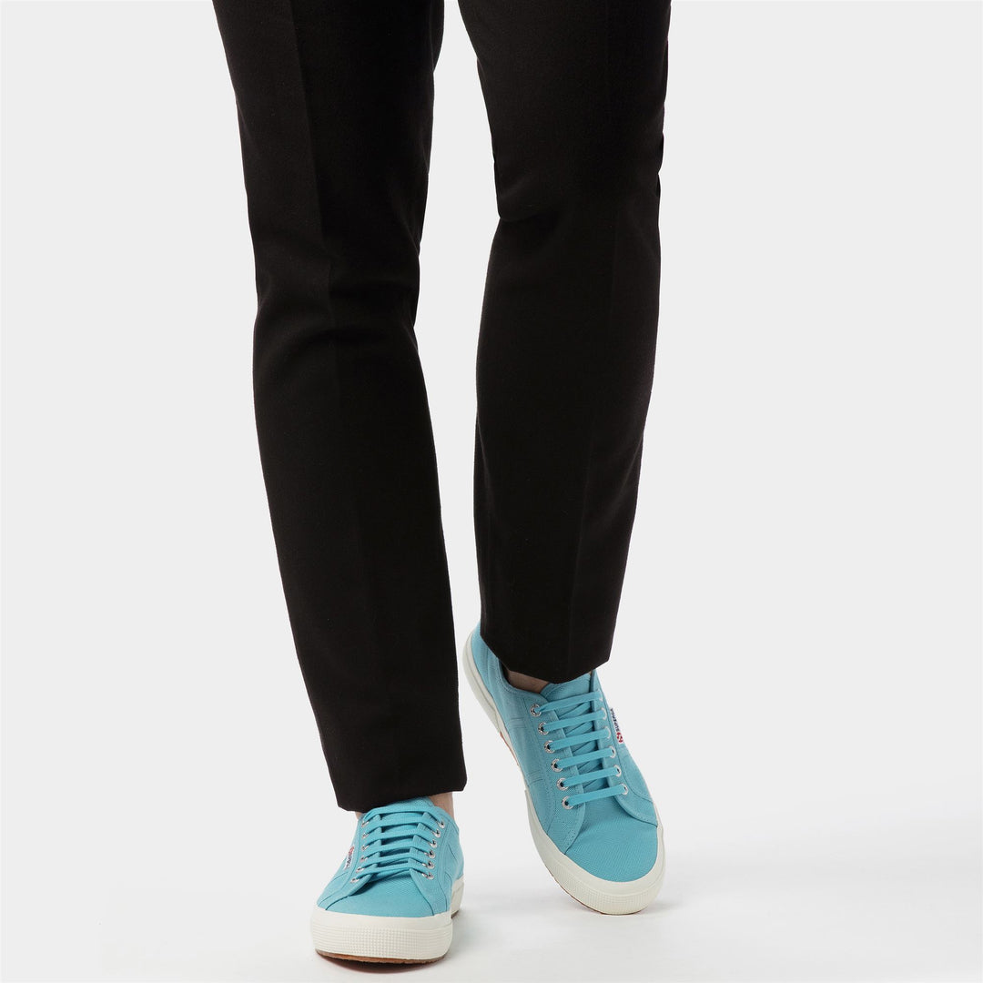Classic Unisex Sneakers in Blue with Cotton Upper main