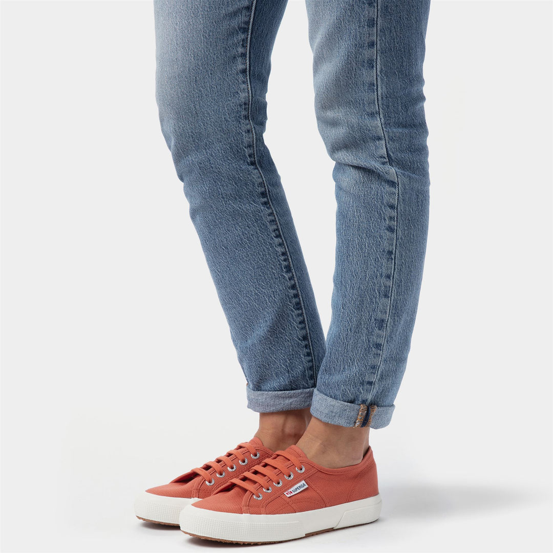 Unisex Classic Brown Sneakers with Cotton Upper main