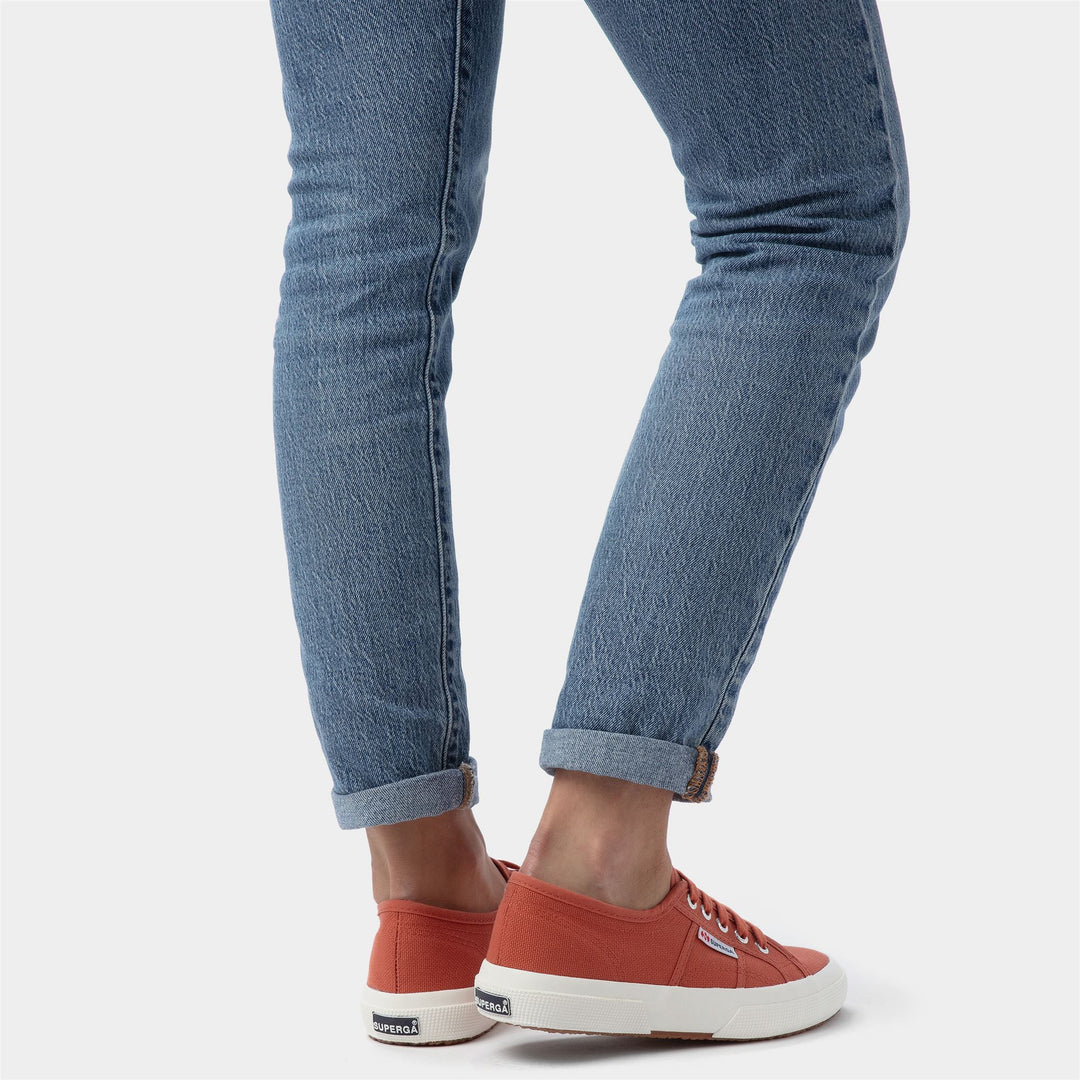 Unisex Classic Brown Sneakers with Cotton Upper main