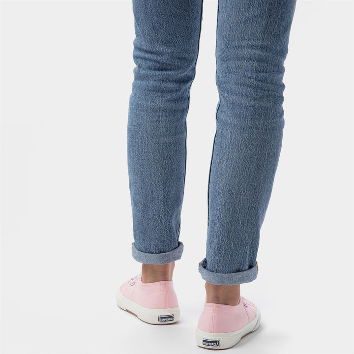 Classic Unisex Sneakers in Pink with Cotton Upper 7