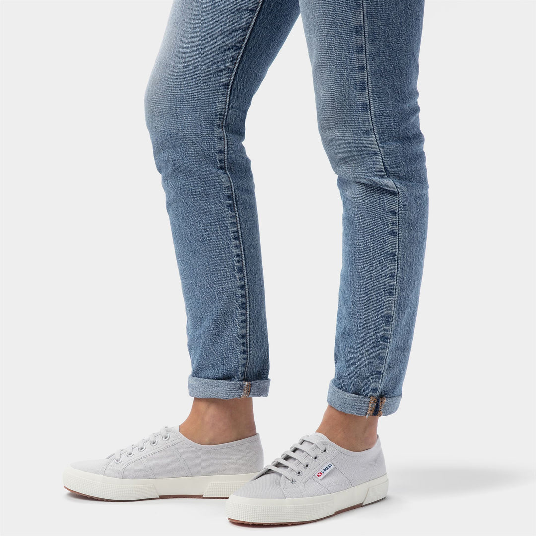 Classic Unisex Sneakers in Grey with Cotton Upper main