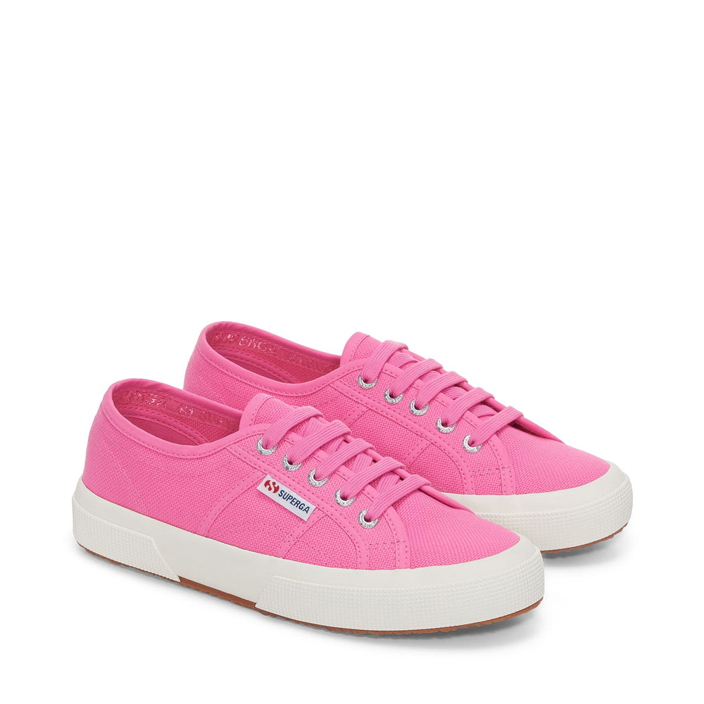 Klassische Unisex-Sneaker in Rosa mit Obermaterial aus Baumwolle 02