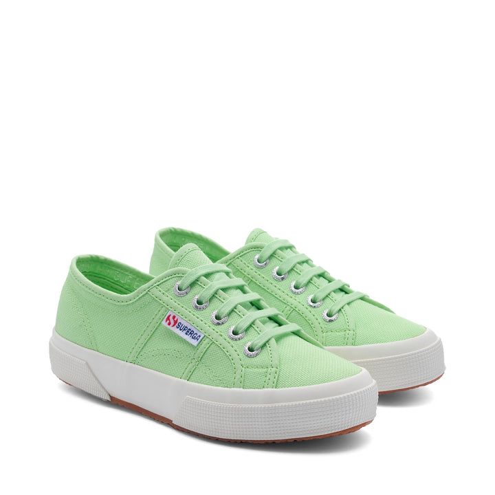 Classic Unisex Sneakers in Green with Cotton Upper 2