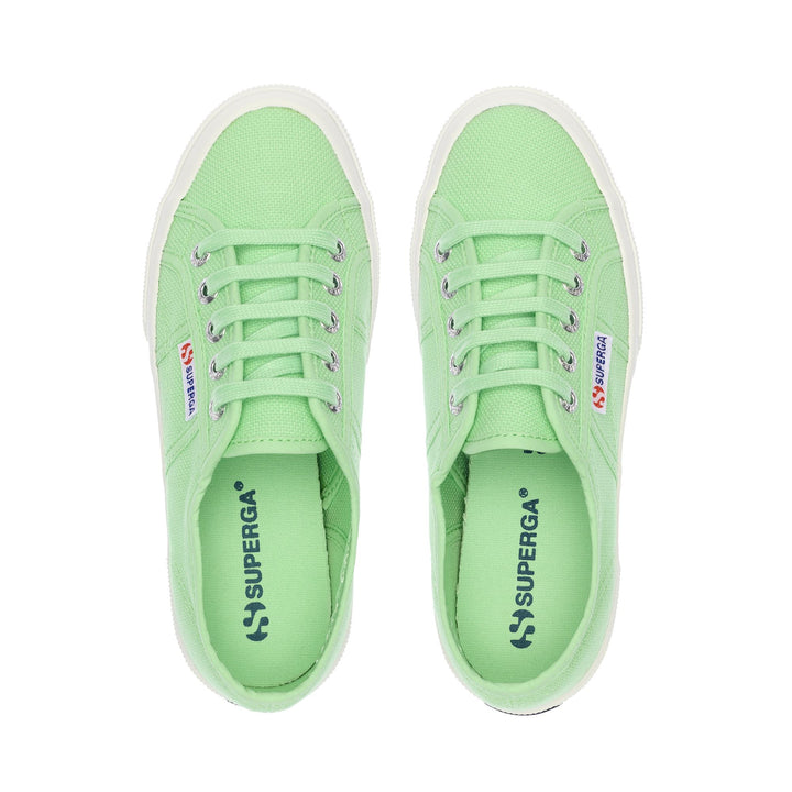 Classic Unisex Sneakers in Green with Cotton Upper 4