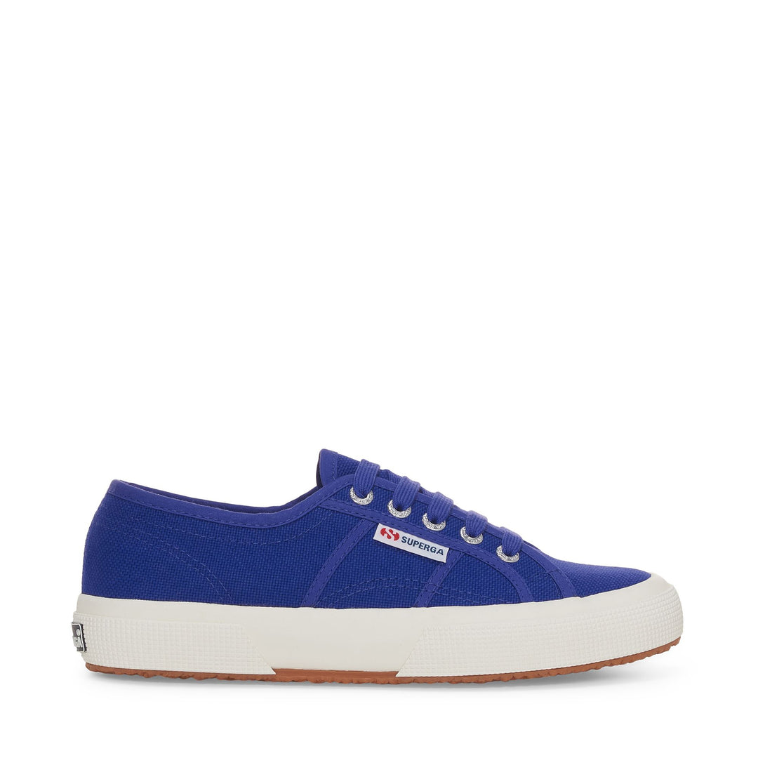 Klassische blaue Unisex-Sneaker mit Obermaterial aus Baumwolle 01
