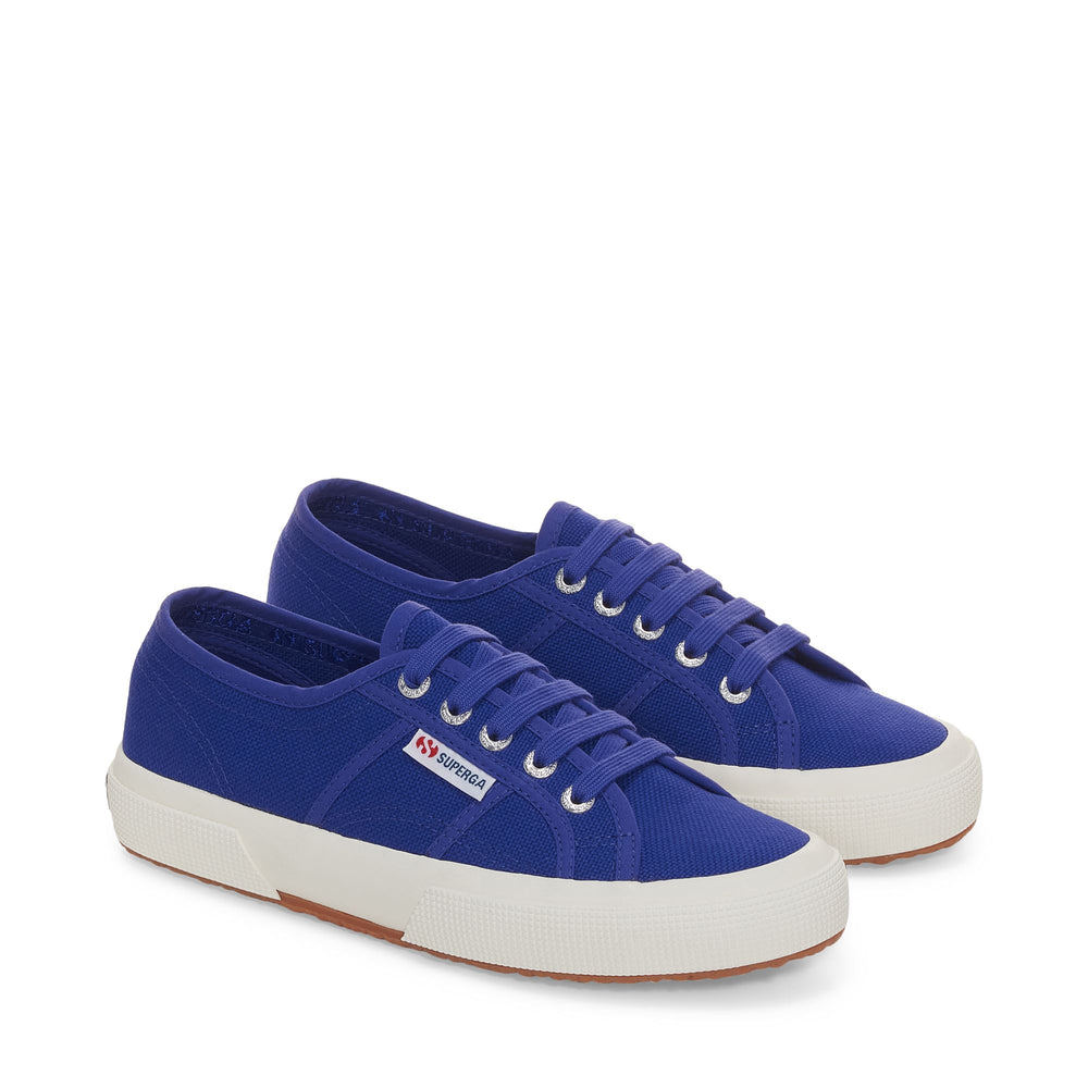 Klassische blaue Unisex-Sneaker mit Obermaterial aus Baumwolle 02