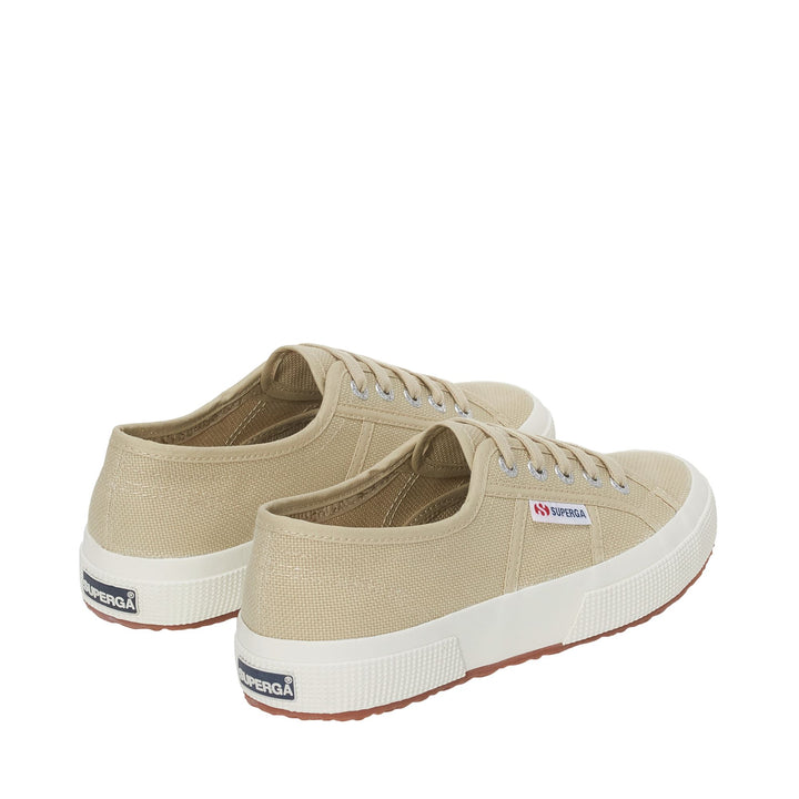 Baskets classiques unisexes beiges avec tige en coton 3