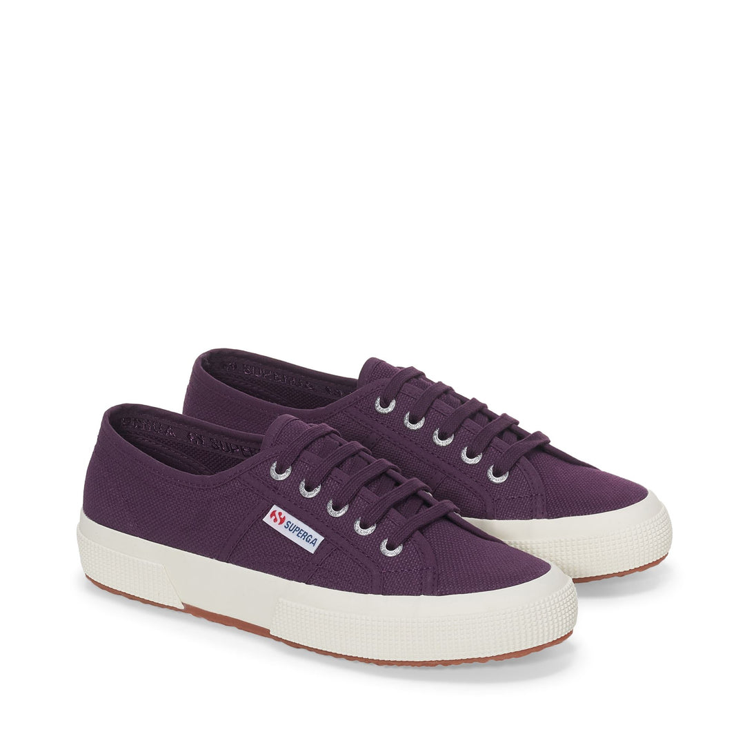 Classic Unisex Sneakers in Purple with Cotton Upper main