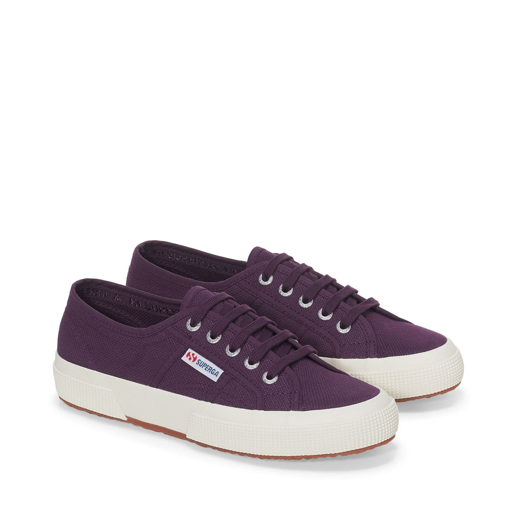 Klassische violette Unisex-Sneaker mit Obermaterial aus Baumwolle 02