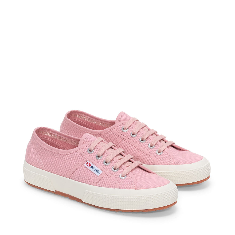 Klassische rosa Unisex-Sneaker mit Obermaterial aus Baumwolle 02
