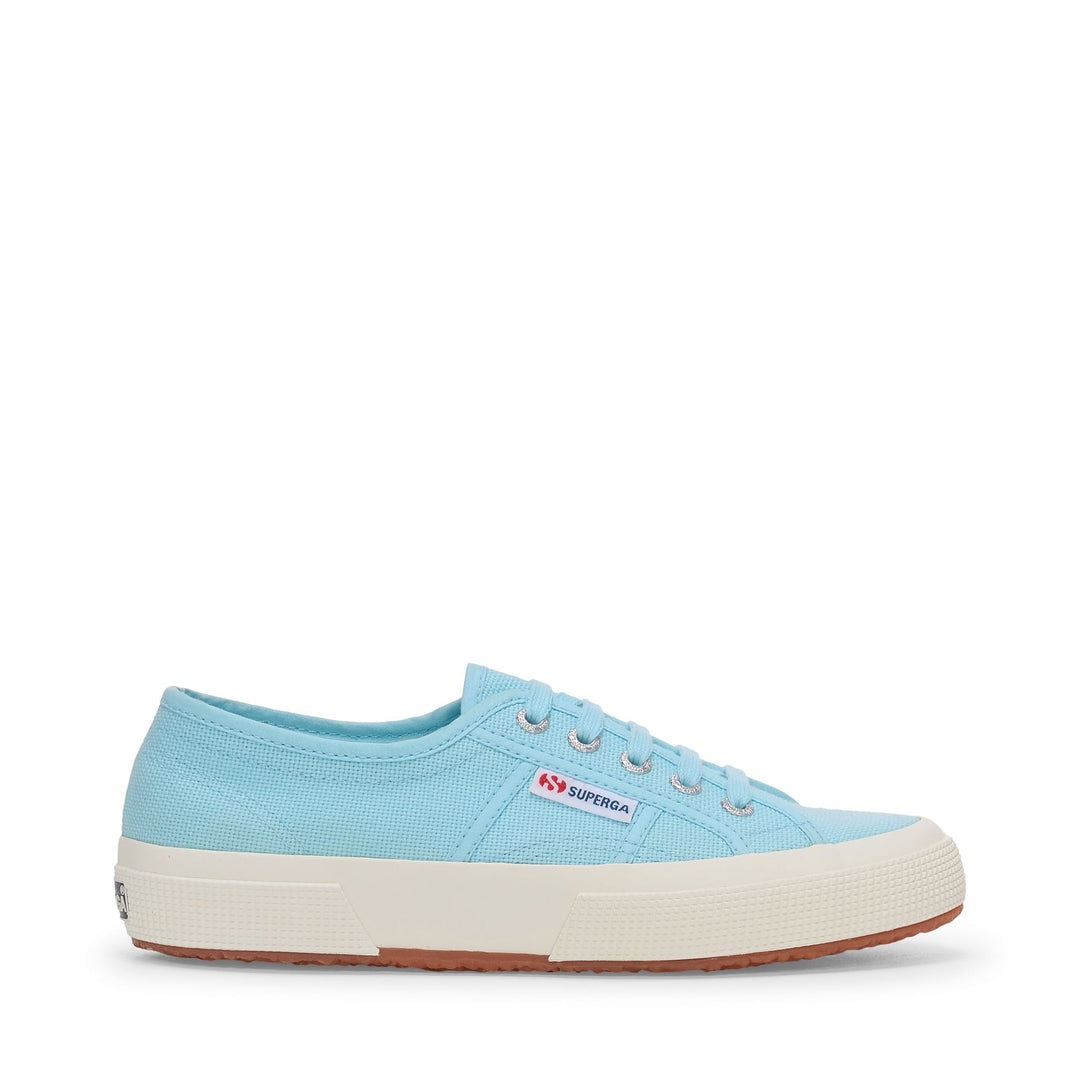 Classic Unisex Sneakers in Light Blue with Cotton Upper 01