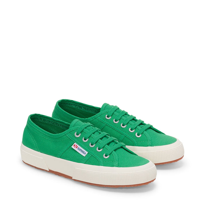 Unisex Classic Green Sneakers with Cotton Upper 2