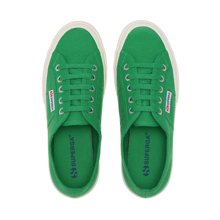 Unisex Classic Green Sneakers with Cotton Upper 4