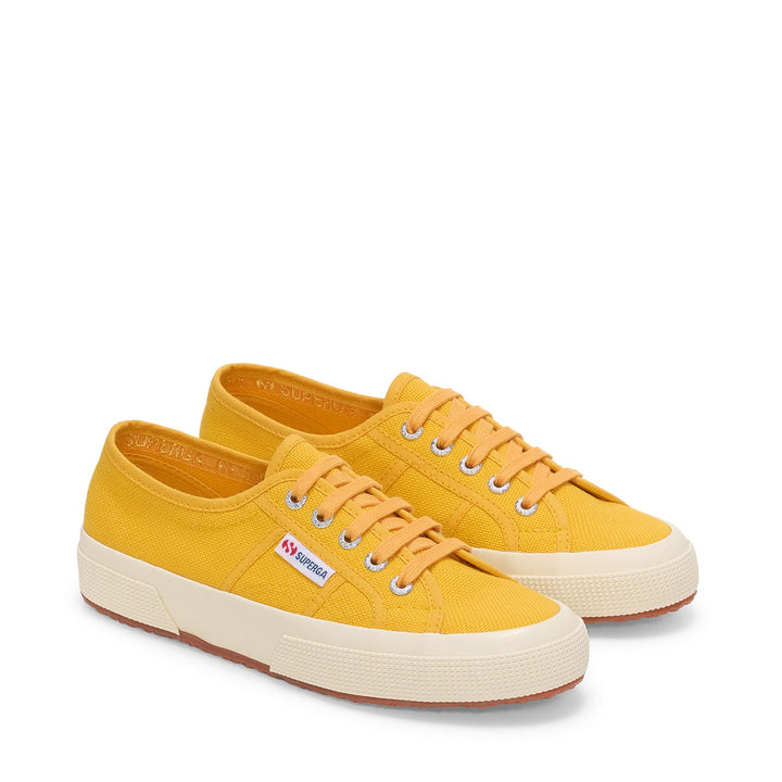 Unisex Classic Yellow Sneakers with Cotton Upper 2