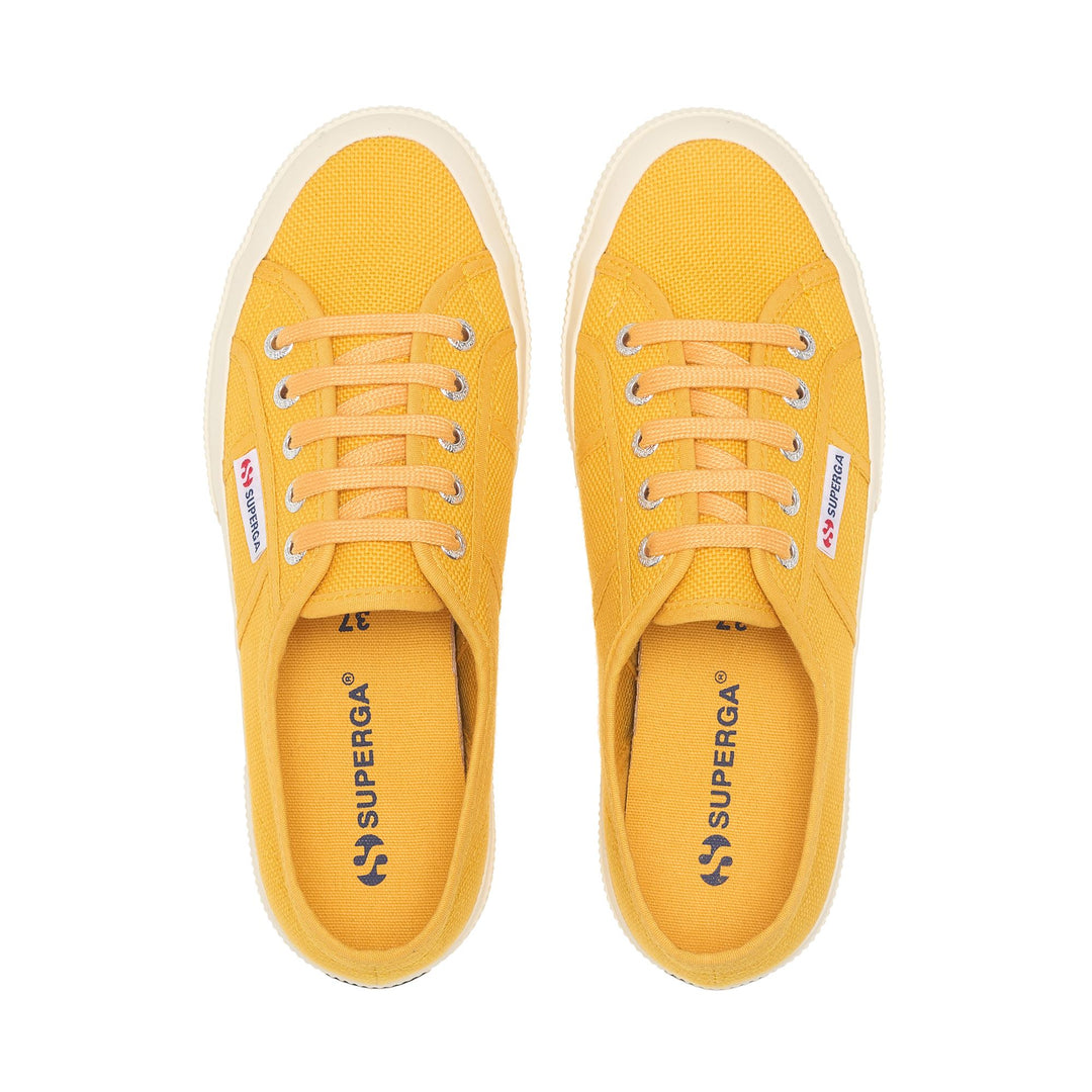 Unisex Classic Yellow Sneakers with Cotton Upper main