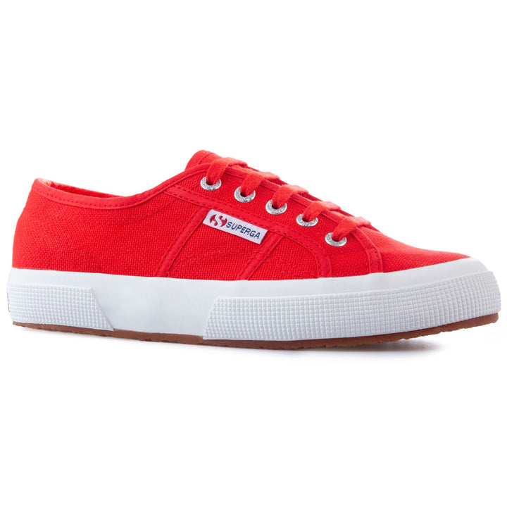 Klassische rote Unisex-Sneaker mit Obermaterial aus Baumwolle 7