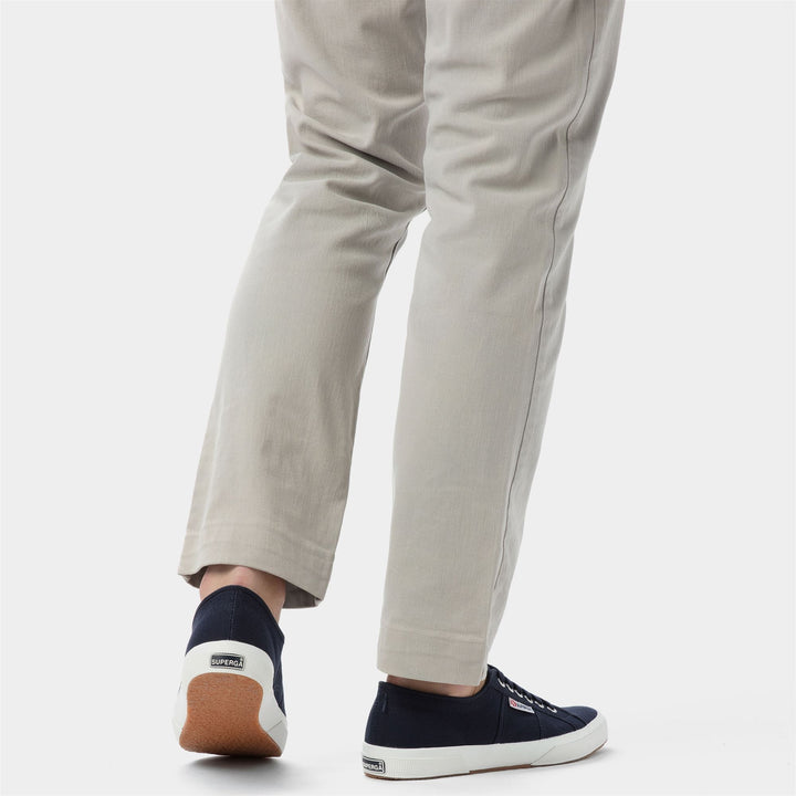 Sneakers Classiche Unisex Colore Blu con Tomaia in Cotone 7