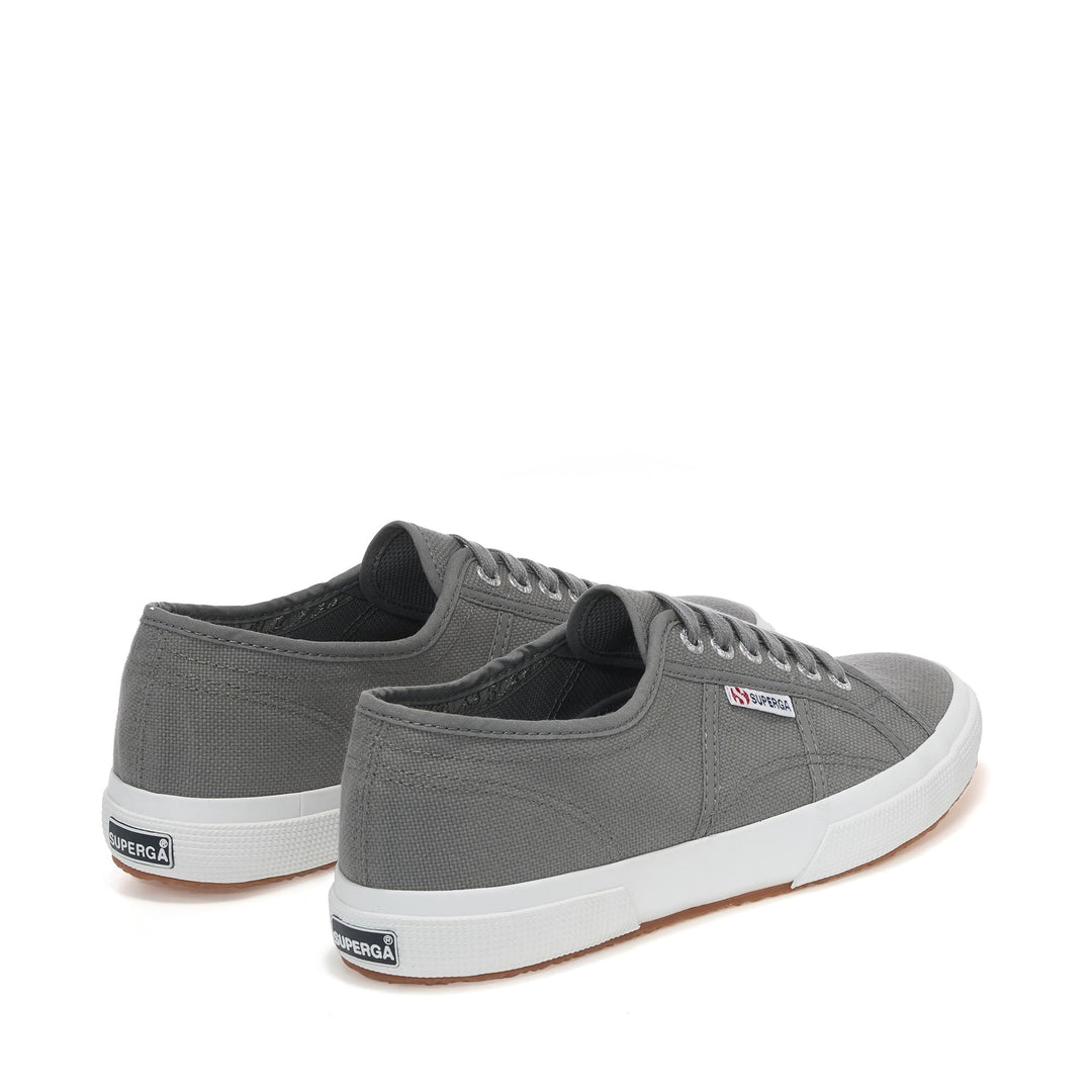 Klassische Unisex-Sneaker in Grau mit Obermaterial aus Baumwolle main