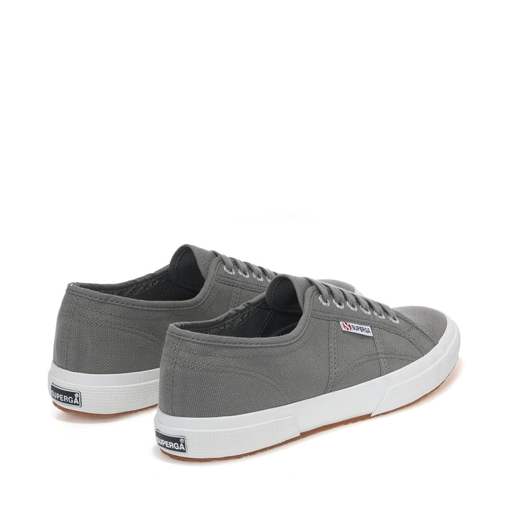 Klassische Unisex-Sneaker in Grau mit Obermaterial aus Baumwolle 3