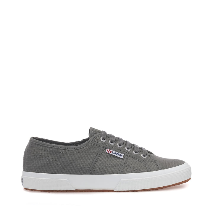 Klassische Unisex-Sneaker in Grau mit Obermaterial aus Baumwolle 1
