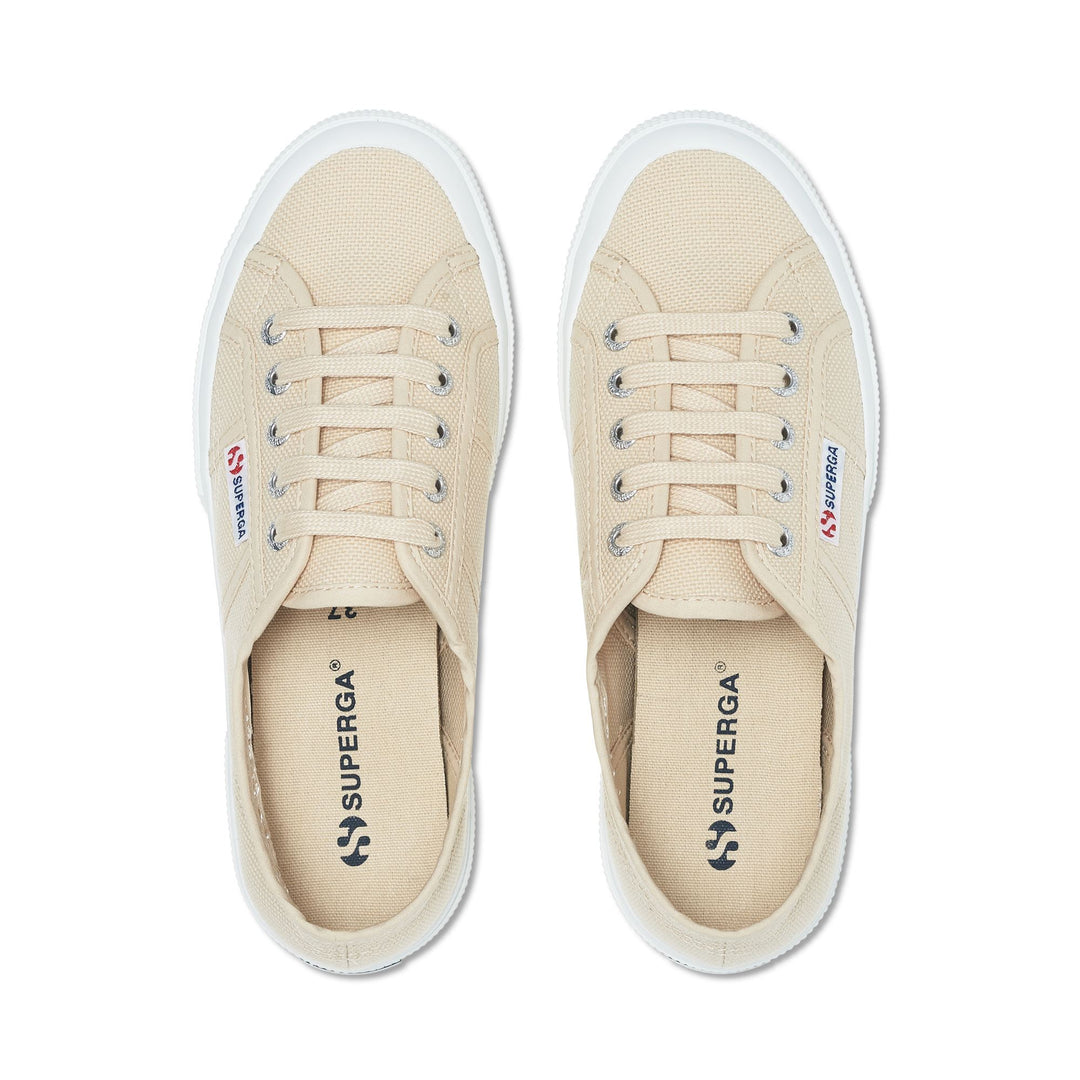 Unisex Classic Beige Sneakers with Cotton Upper main