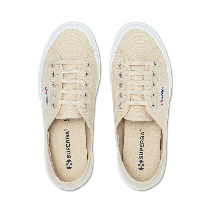 Unisex Classic Beige Sneakers with Cotton Upper 4