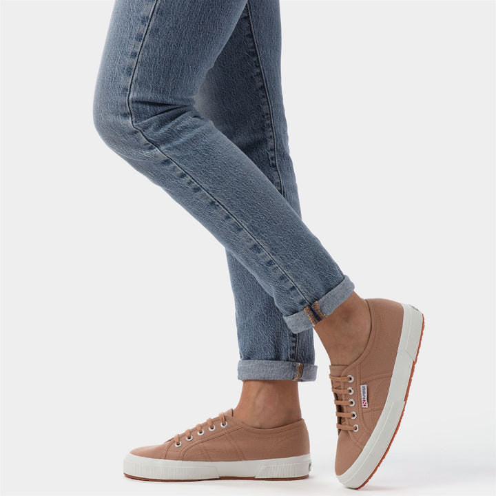 Classic Unisex Sneakers in Brown with Cotton Upper 6