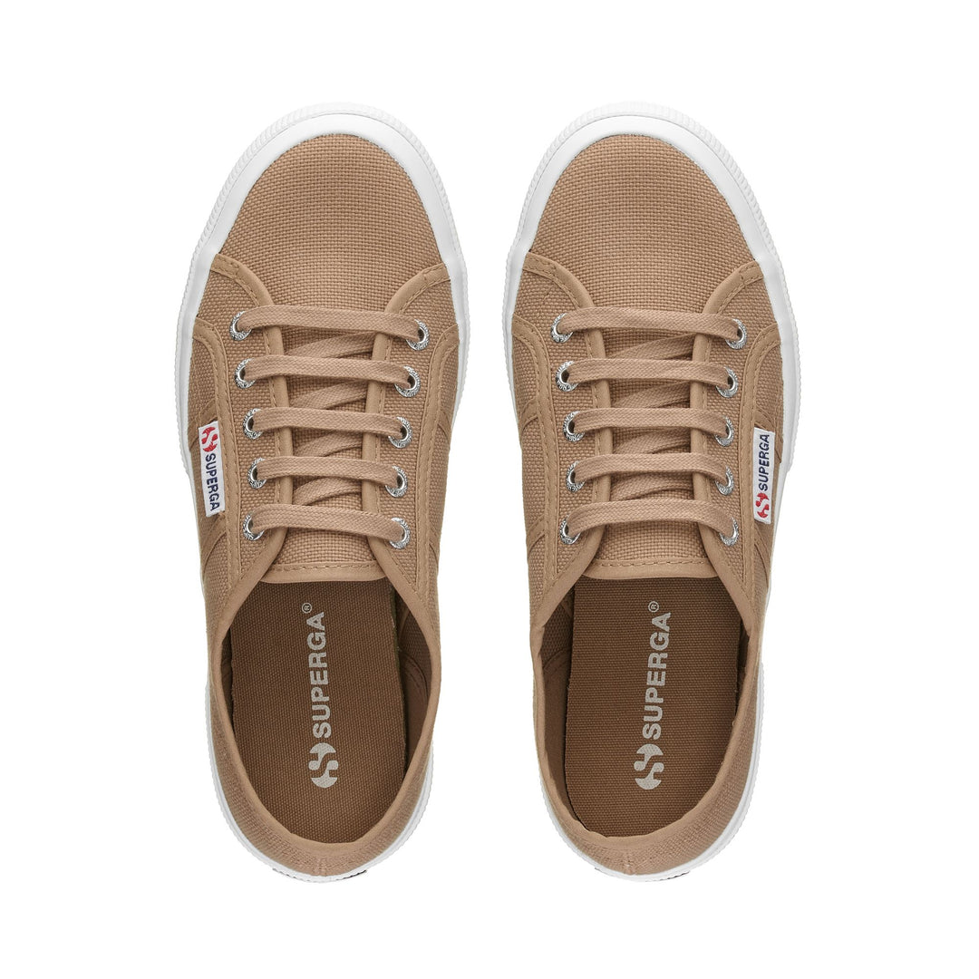Classic Unisex Sneakers in Brown with Cotton Upper main