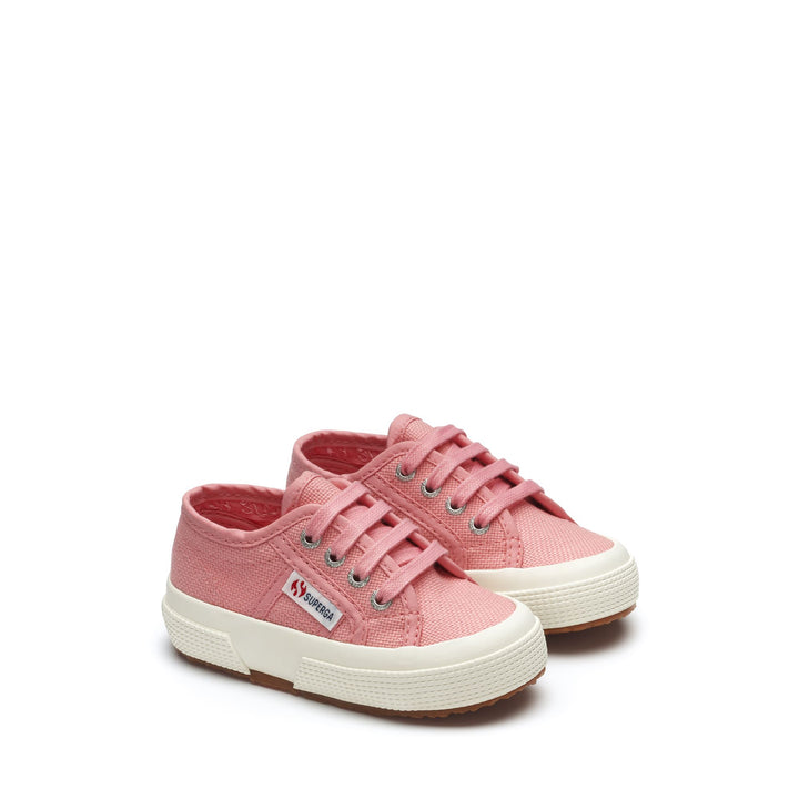 Kinder-Sneaker in Rosa mit Obermaterial aus Baumwolle 2