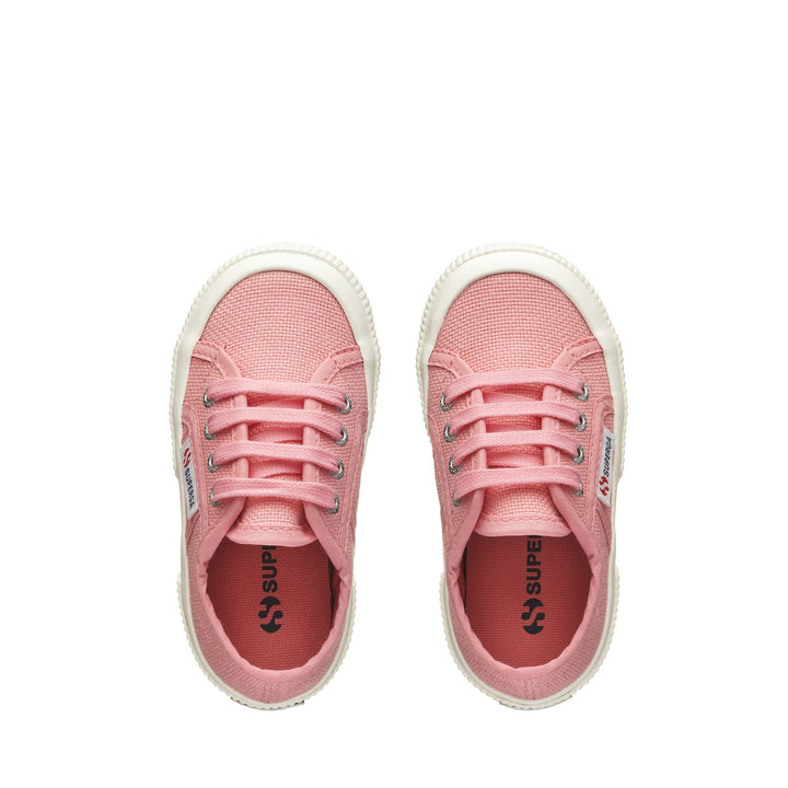 Kinder-Sneaker in Rosa mit Obermaterial aus Baumwolle 4