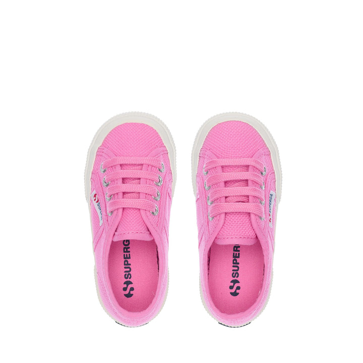 Kinder-Sneaker in Rosa mit Obermaterial aus Baumwolle 4