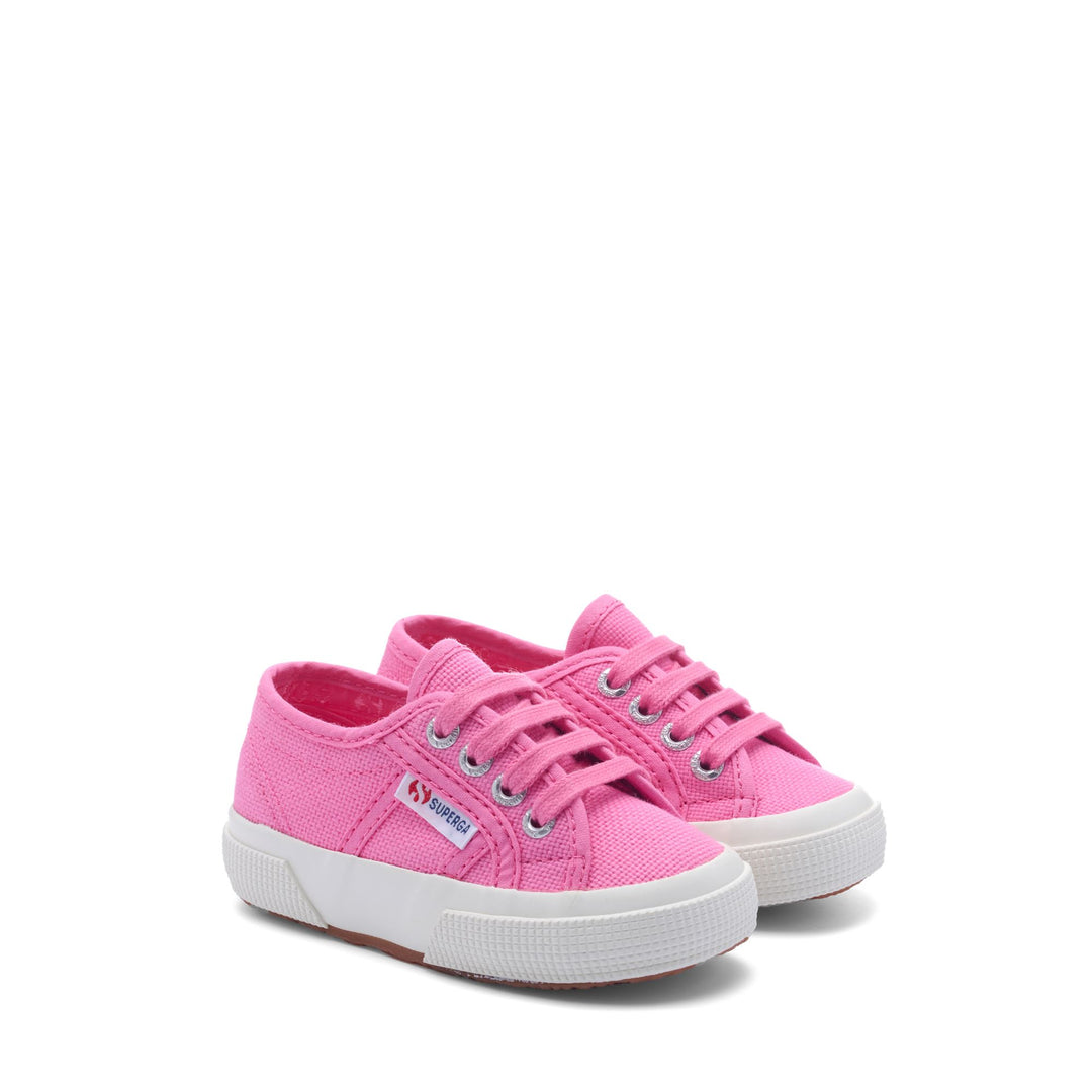 Kinder-Sneaker in Rosa mit Obermaterial aus Baumwolle main