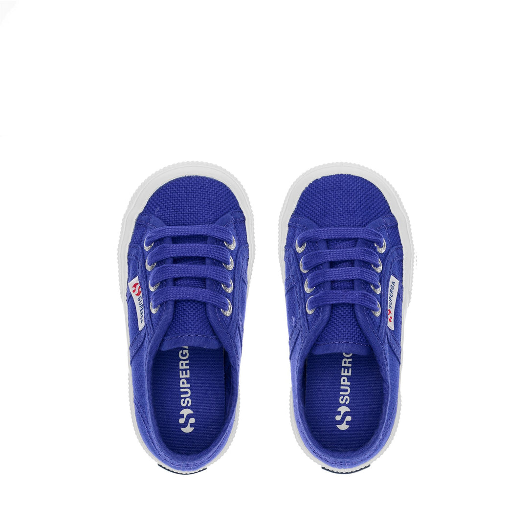 Kinder-Sneaker in Blau mit Obermaterial aus Baumwolle main