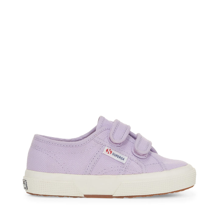 Klassische violette Kinder-Sneaker mit Obermaterial aus Baumwolle 1