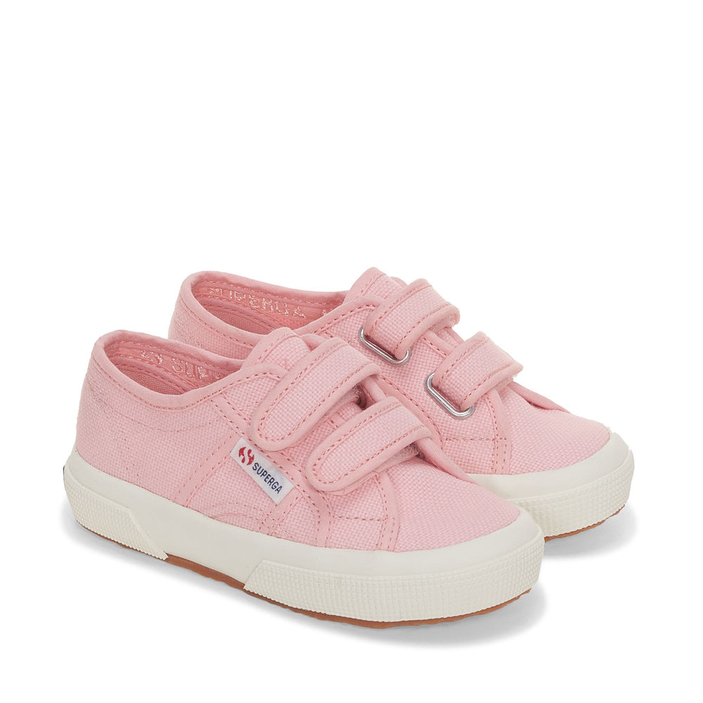 Kinder-Sneaker in Rosa mit Obermaterial aus Baumwolle 02