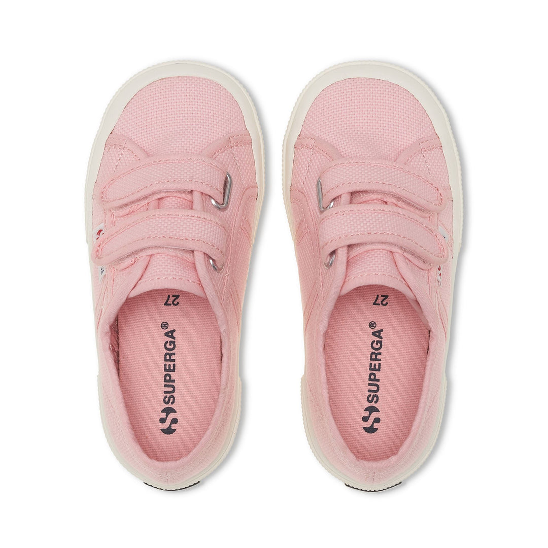 Kinder-Sneaker in Rosa mit Obermaterial aus Baumwolle main