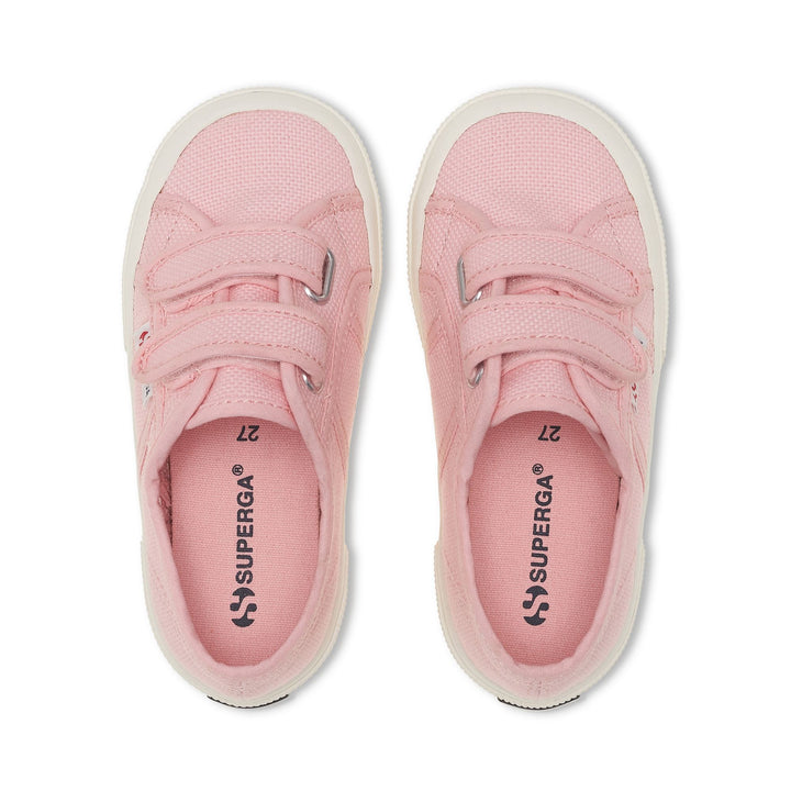 Kinder-Sneaker in Rosa mit Obermaterial aus Baumwolle 4